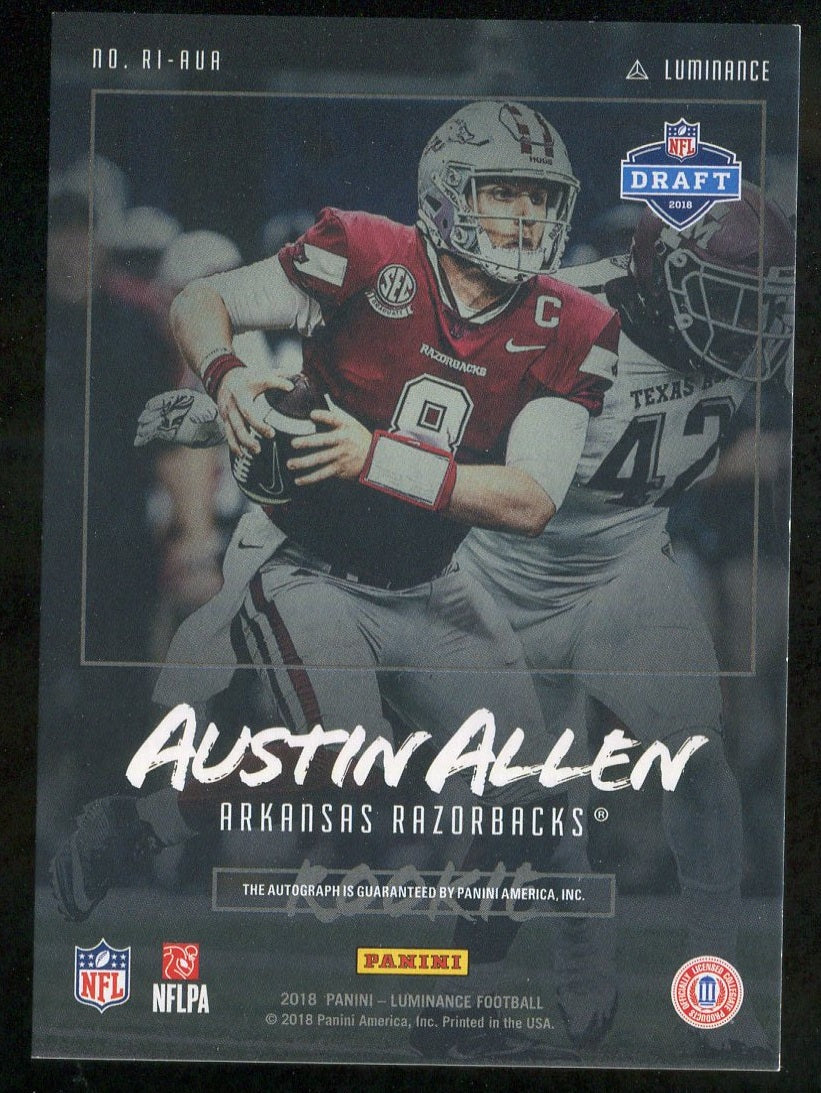 2018 Panini Luminance Rookie Ink #6 Austin Allen 119/299 !!