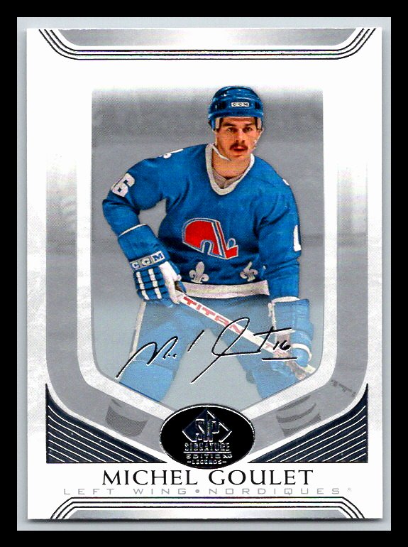 2020-21 SP Signature Legends #28 Michel Goulet