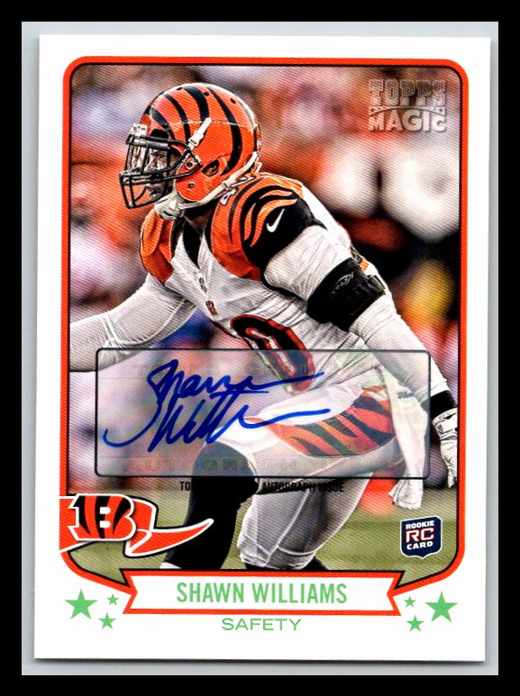 2013 Topps Magic Autographs #166 Shawn Williams