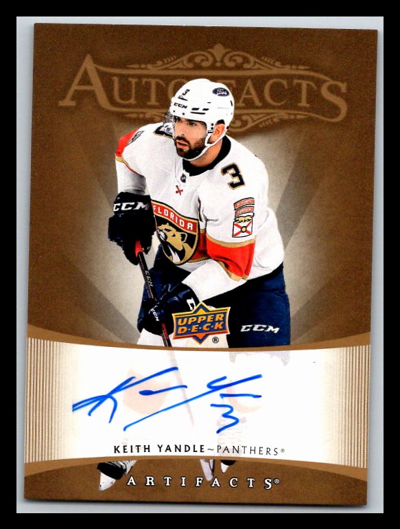2021-22 Artifacts '05-06 Retro Autofacts #RAFKY Keith Yandle