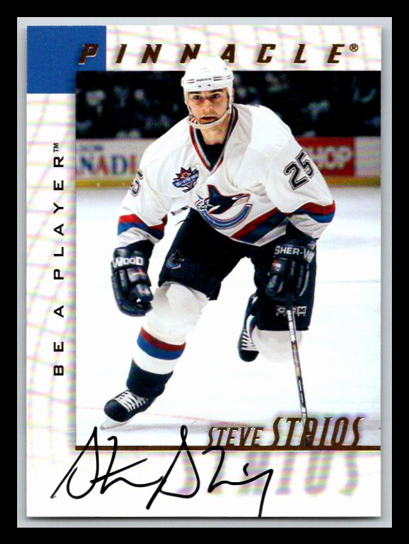 1997-98 Be A Player Autographs #161 Steve Staios