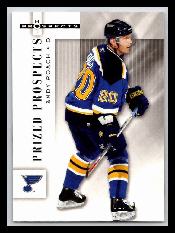 2005-06 Hot Prospects White Hot #165 Andy Roach RC 01/10 !!