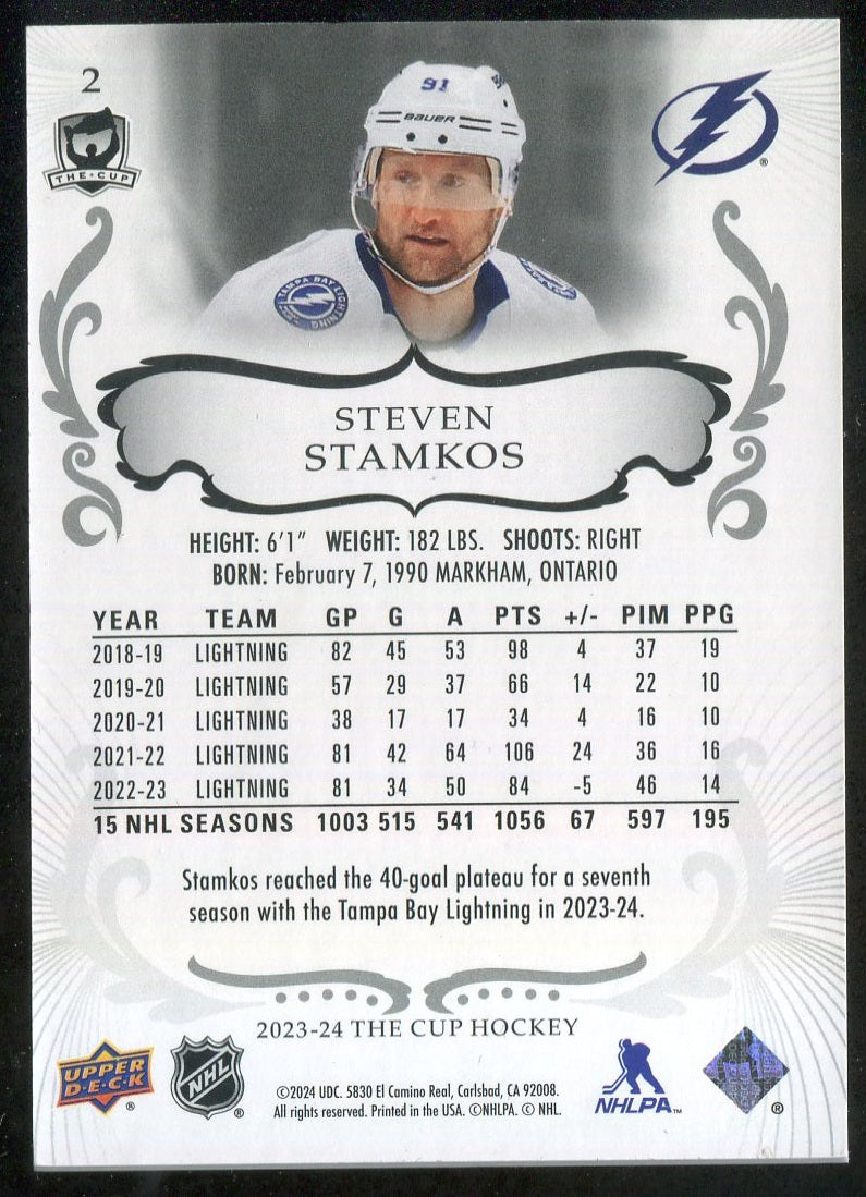 2023-24 The Cup #2 Steven Stamkos 094/249 !!