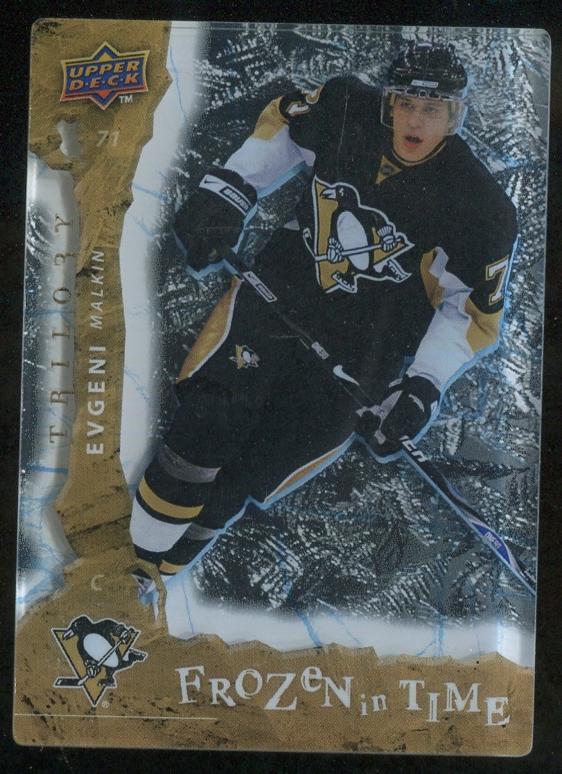 2008-09 Upper Deck Trilogy Frozen in Time #107 Evgeni Malkin 406/799