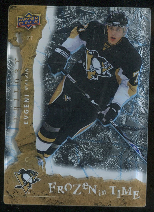 2008-09 Upper Deck Trilogy Frozen in Time #107 Evgeni Malkin 406/799