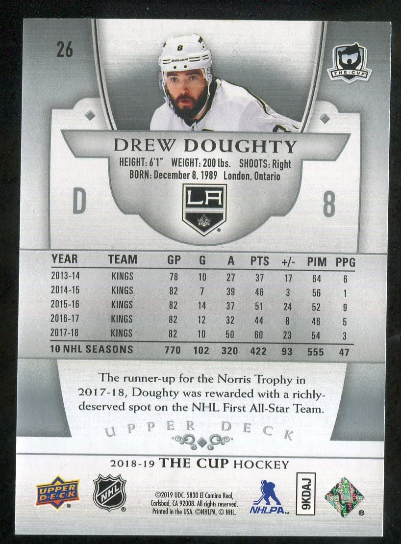 2018-19 The Cup #26 Drew Doughty 204/249