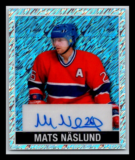 2025 Leaf Metal Hockey Legends Autograph Blue 3/4 !!