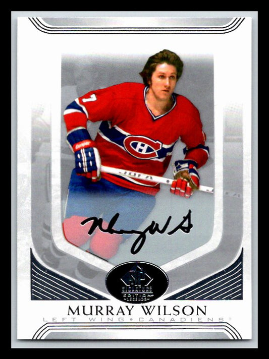 2020-21 SP Signature Legends #174 Murray Wilson