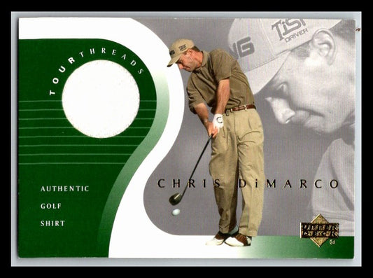2001 Upper Deck Tour Threads #TTCD Chris DiMarco