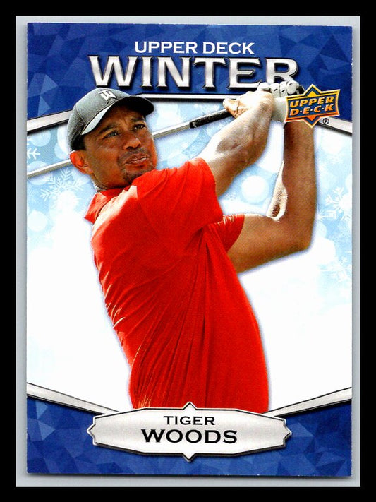 2018 Upper Deck Singles Day Winter #W7 Tiger Woods