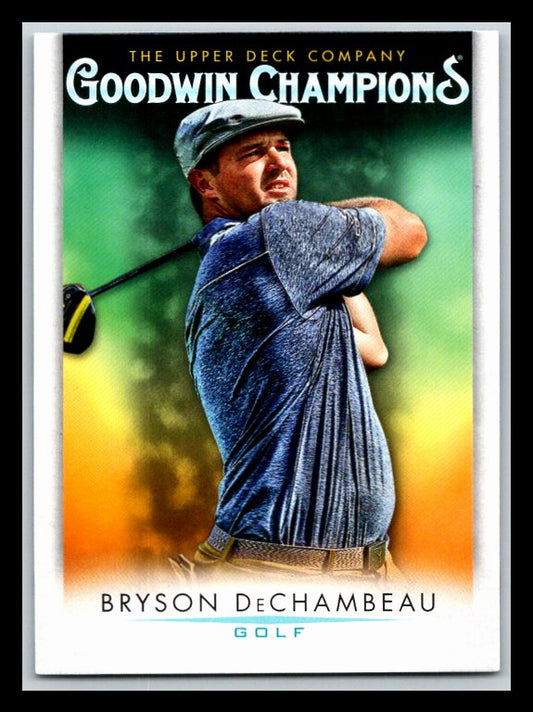 2021 Upper Deck Goodwin Champions #5 Bryson DeChambeau