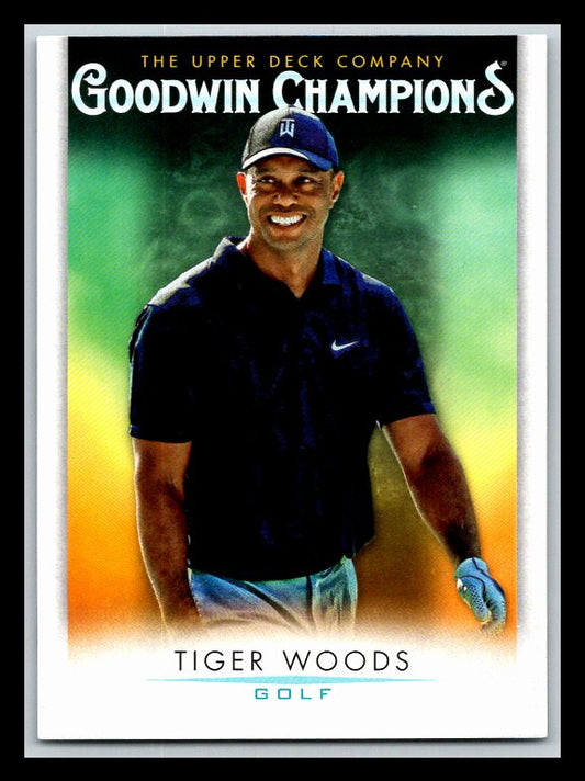 2021 Upper Deck Goodwin Champions #25 Tiger Woods