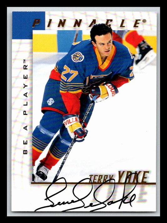 1997-98 Be A Player Autographs #190 Terry Yake