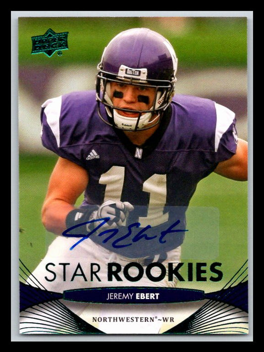 2012 Upper Deck Rookie Autographs #109 Jeremy Ebert