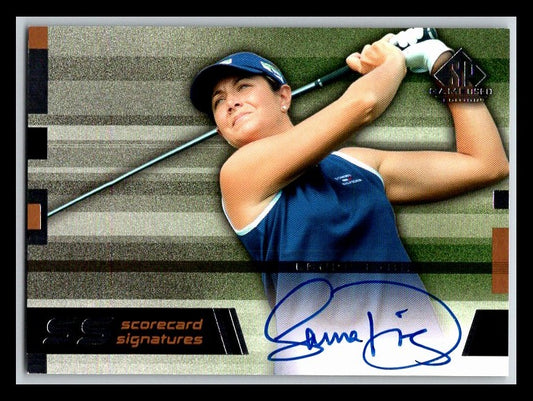 2003 SP Game Used Scorecard Signatures #LD Laura Diaz