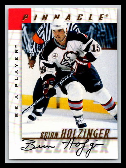 1997-98 Be A Player Autographs #34 Brian Holzinger
