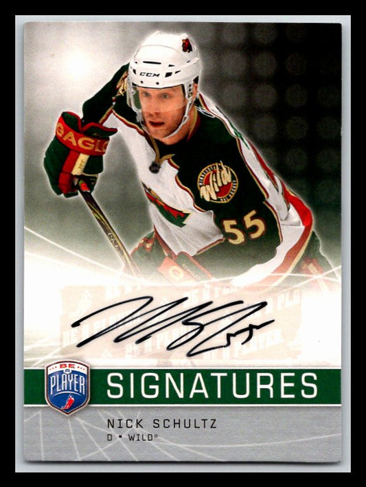 2007-08 Be A Player Signatures #SNS Nick Schultz