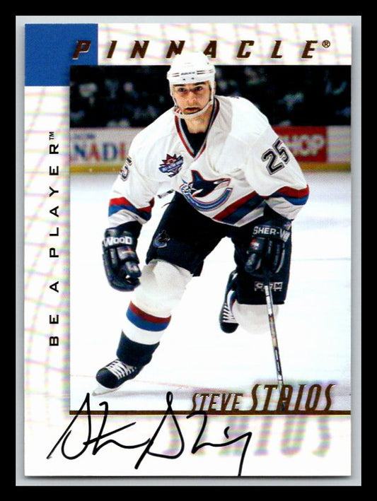 1997-98 Be A Player Autographs #161 Steve Staios