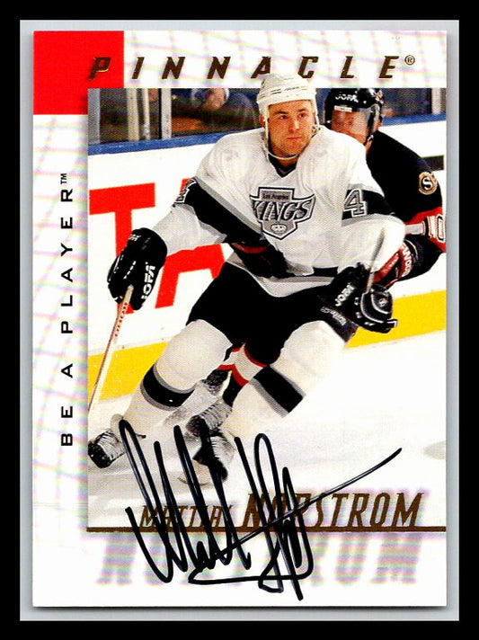1997-98 Be A Player Autographs #38 Mattias Norstrom