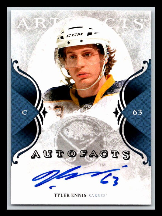 2011-12 Artifacts Autofacts #ATE Tyler Ennis
