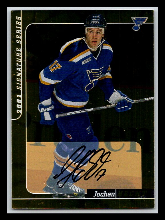 2000-01 BAP Signature Series Autographs Gold #47 Jochen Hecht