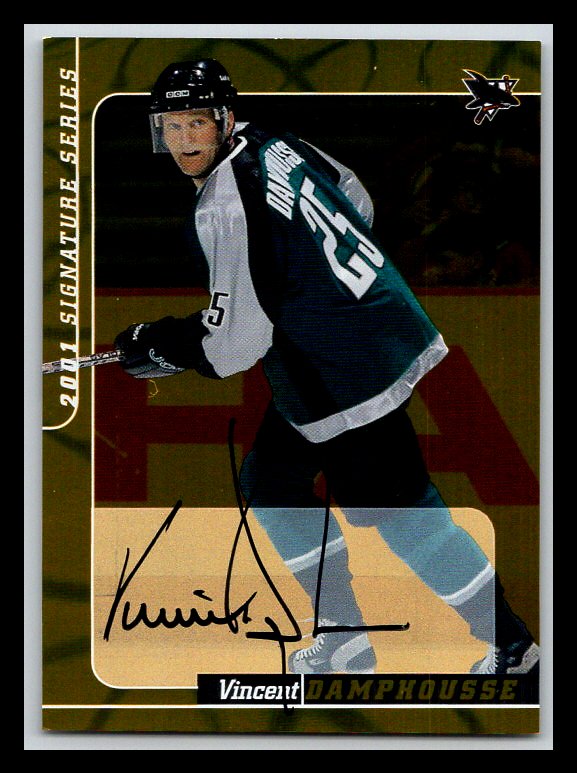 2000-01 BAP Signature Series Autographs Gold #108 Vincent Damphousse