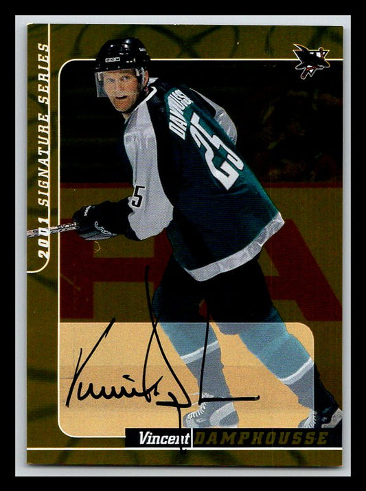 2000-01 BAP Signature Series Autographs Gold #108 Vincent Damphousse