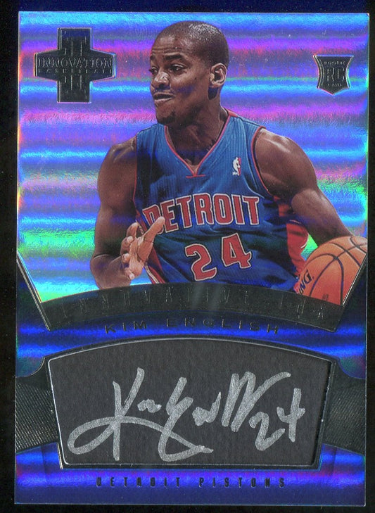 2012-13 Innovation Rookie Innovative Ink #55 Kim English