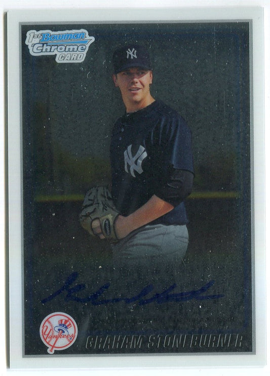 2010 Bowman Chrome Prospects #BCP208B Graham Stoneburner AU