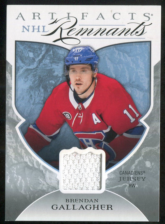 2022-23 Artifacts NHL Remnants #NRBG Brendan Gallagher