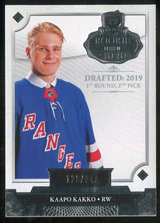 2019-20 The Cup Rookie Class of 2020 #2020KK Kaapo Kakko 128/249 !!